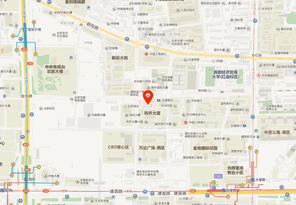 光华大厦位置地图